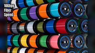 10Gbps Single Mode Fiber Optic Reel