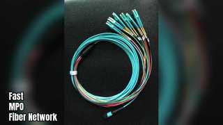 MPO Fiber Jumper High Speed Network Cable