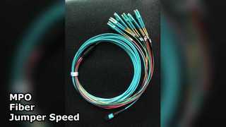 MPO Fiber Jumper High Speed Data Transfer